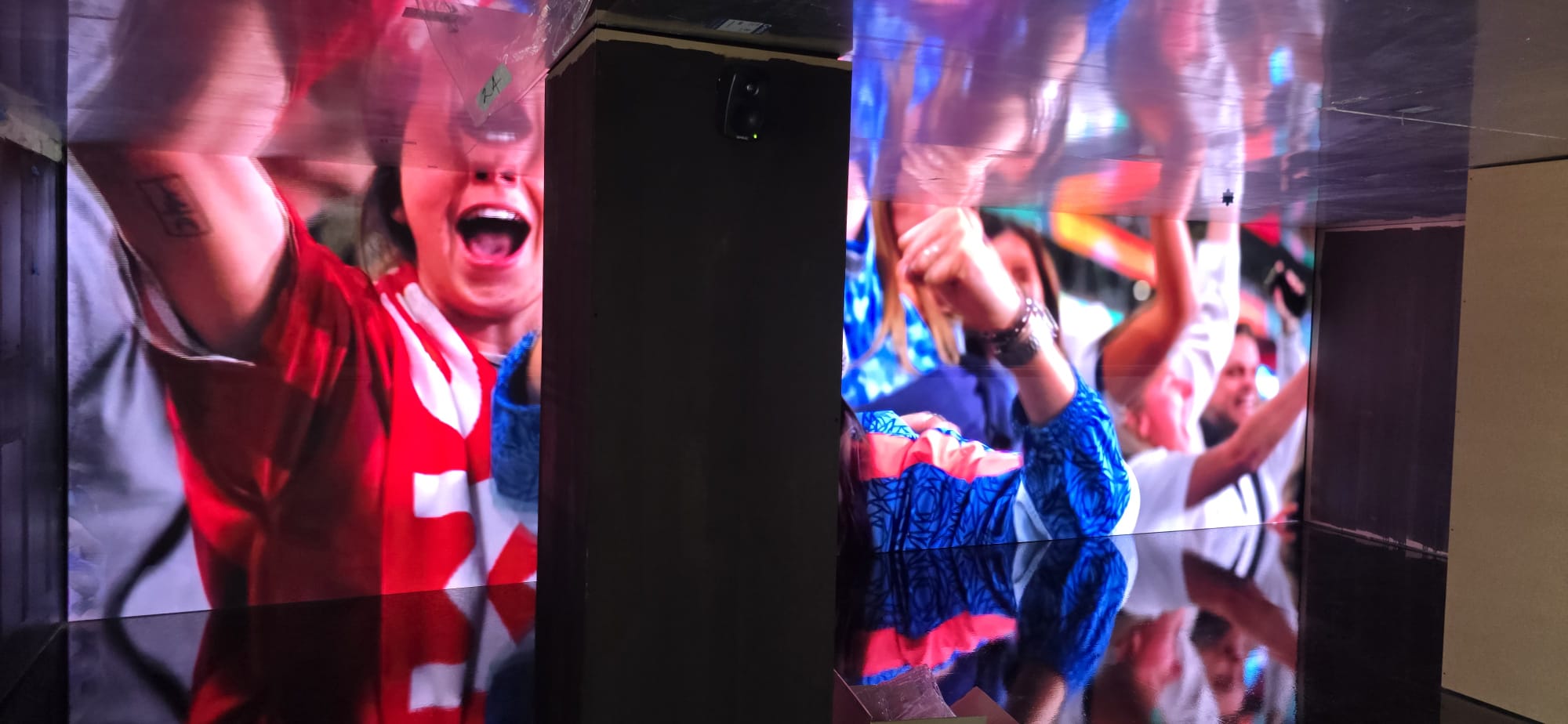 FIFA World Football Museum &mdash; interactive display wall