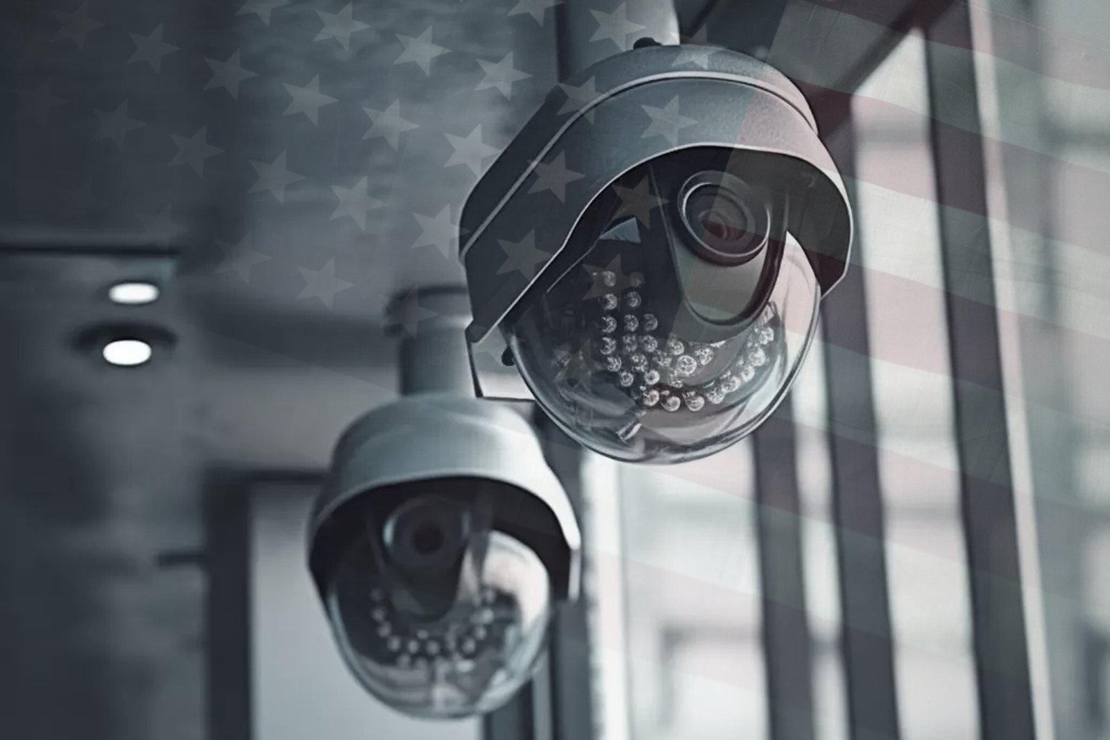 Commercial security camera and access control hardware installed by Martec Technologies